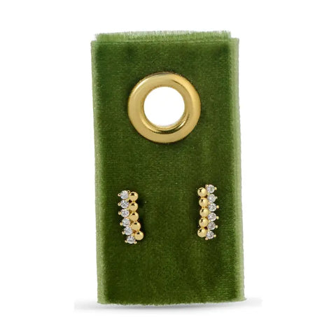 Delicate Dots & Cz Studs