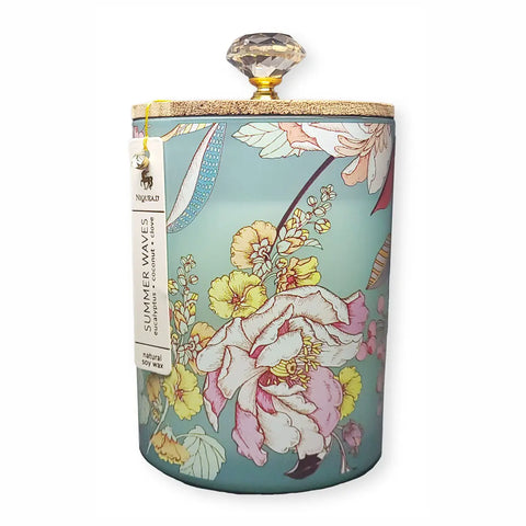 Summer Waves Candle - 16oz Flat Bottom Cylinder