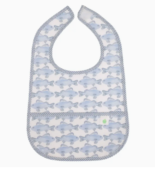 Wipe It Bib | Fish