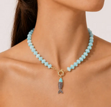 Coastal Fish Charm Necklace
