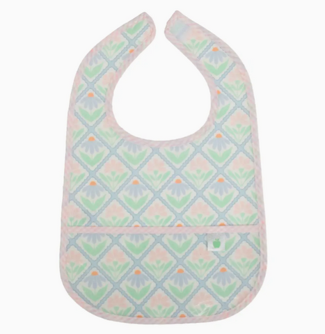Wipe It Bib | Pastel Floral
