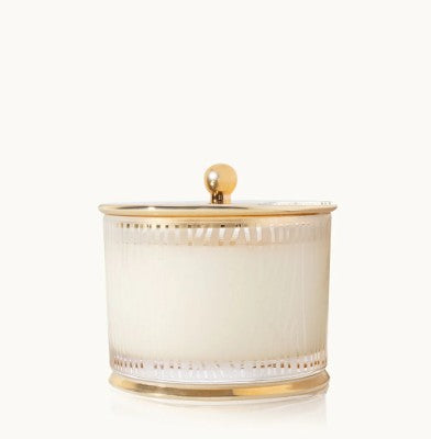 Frasier Fir Gilded Frosted Wood Grain Candle