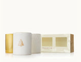 Frasier Fir Gilded Poured Candle Trio Set