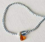 Glass and Shell Necklace