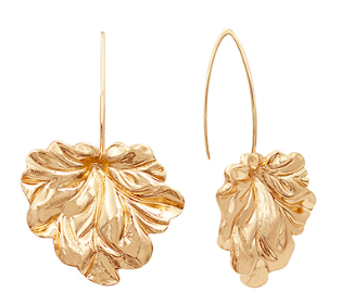 Gold Leaf Earring