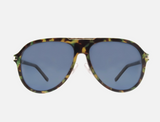 Aura Green Tortoise | Kohv Sunglasses