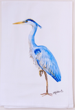 Blue Heron Tea Towel