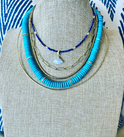 Turquoise Hue Necklace