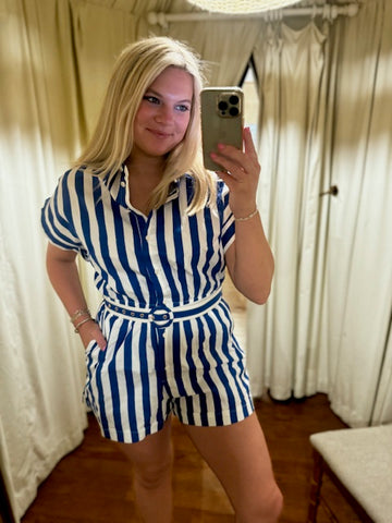 Striped Romper