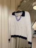 Stitchdrop white sweater