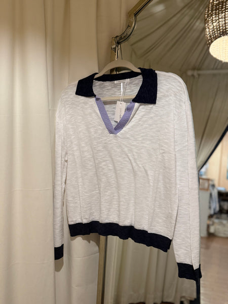Stitchdrop white sweater