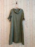 Linen Boatneck Dress