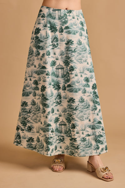 Dalia Skirt - French Toile