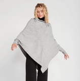 Triangle Poncho with Sleeves