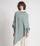 Triangle Poncho with Sleeves