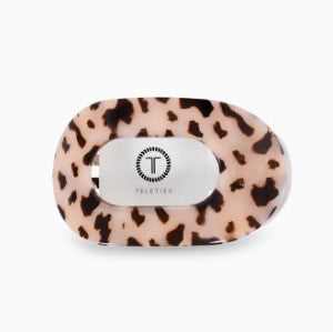 Blonde Tortoise | Medium Round Flat Hair Clip