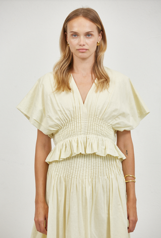 Madine Cinched Waist Top