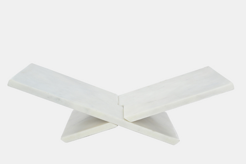 White Marble Bookstand