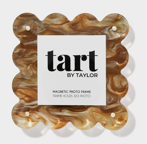 Brown Marbled Acrylic Picture Frame | Mini