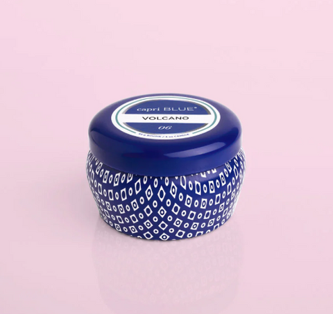 Capri Blue Volcano Blue Signature Mini Tin