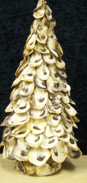 Oyster Shell Tree 6"Wide 14" Tall