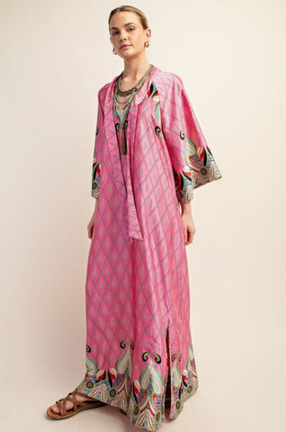 Lounge Maxi Dress | Pink
