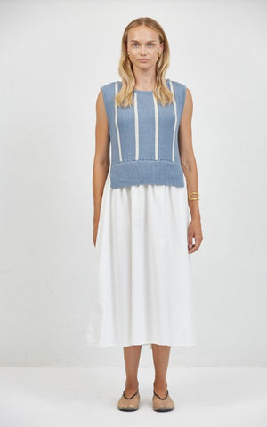 Paige Sweater Twofer Dress