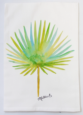 Palm Frond Tea Towel