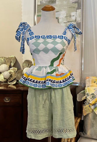Harley Peplum Top