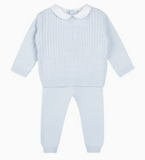 Boys Peter Pan Cable Knit Set