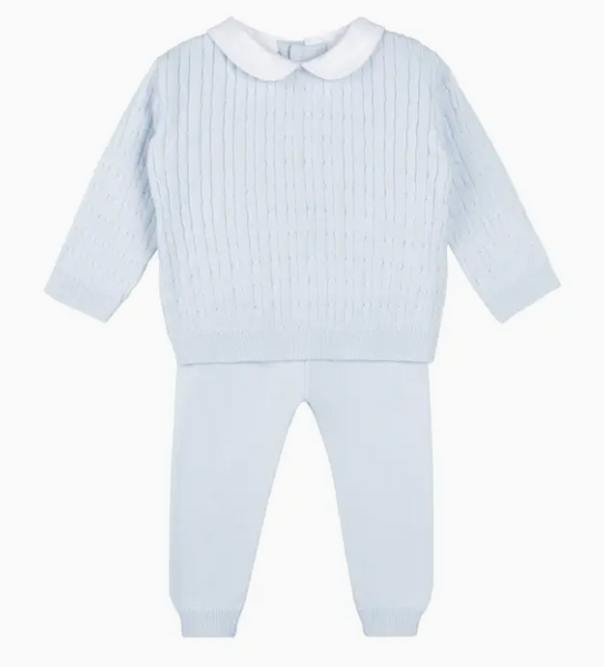 Boys Peter Pan Cable Knit Set