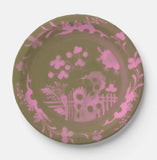 La Chinoiserie Pink 7" Paper Party Plate