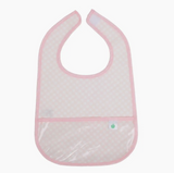 Wipe It Bib | Pink Gingham