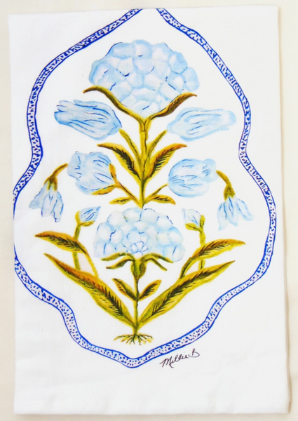 Folly Poppy Tea Towel