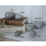 Pewter Blue Pumpkins