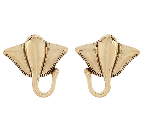 Ray Earrings | Gold