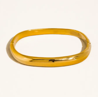 Renzi Classic Bangle | 18K Gold Non-Tarnish