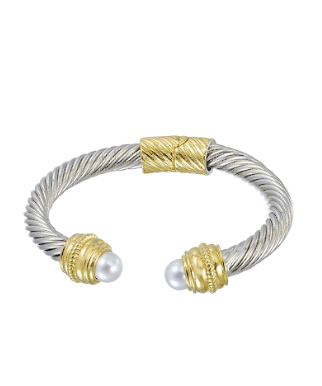 Rhodium Twist Cable