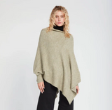 Basic Triangle Poncho with Sleeves