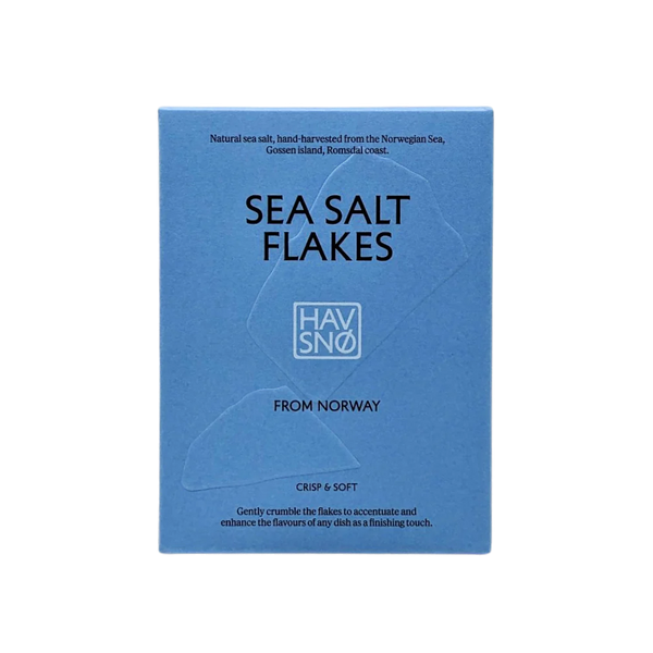 Havsnø Norwegian Sea Salt Flakes 175g Box