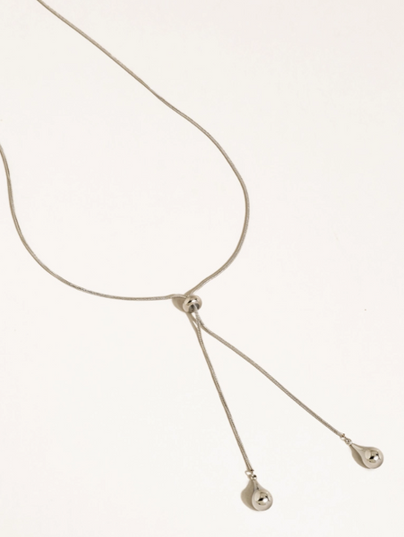 Trésor Adjustable Drop Necklace | Non-Tarnish