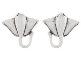 Ray Earrings | Silver