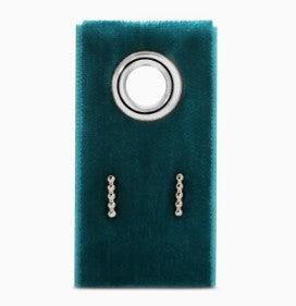 Dot Bar Studs- Silver