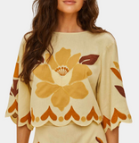Summer Cutwork Blouse