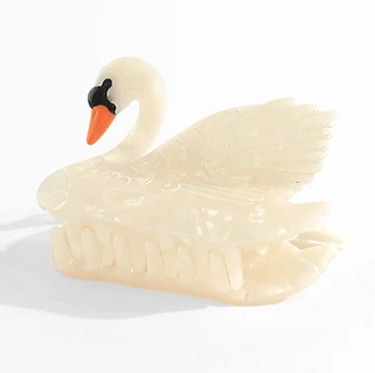 Swan Hair Clip