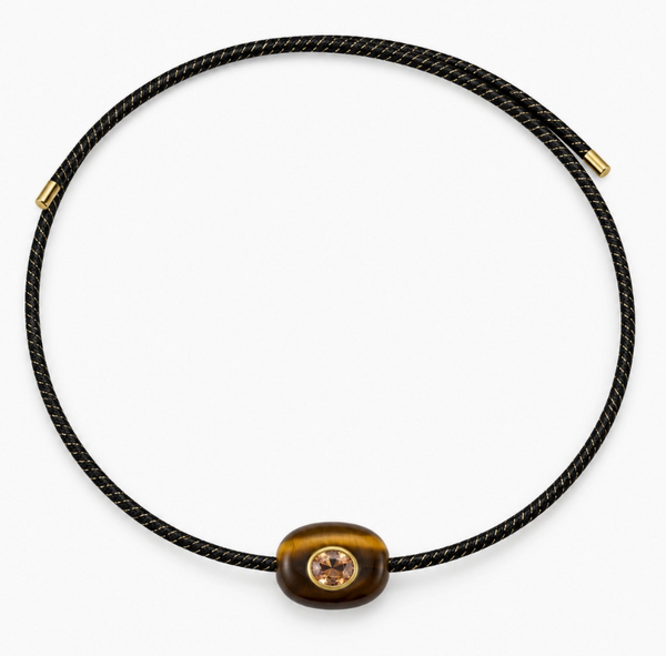 Tiger's Eye Adjustable Necklace