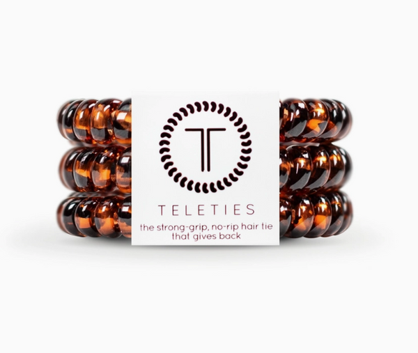 Tortoise | Small Hair Ties