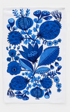 Blue and White Embroidered Dish Towel | Garden