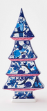 Blue and White Porcelain Tabletop Tree
