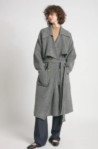 Trench Cardigan Coat